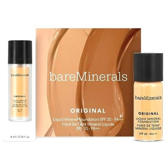 **3/$18** BEAUTY –BAREMINERALS Original Liquid Mineral Foundation, Fairly Light